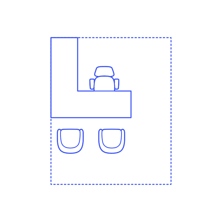 Layouts Private Offices L Shape Center Guest Tracing Svg Vector Free Vectors